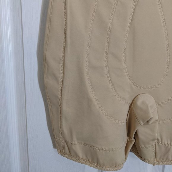 Vanity Fair Vintage 1980's Beige Firm Control Panty Shorts - size XL NWT - Picture 8 of 11